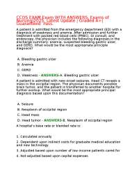 CCDS EXAM Exam WITH ANSWERS, Exams of Nursing|2025 Latest Update | Graded A+| Guaranteed