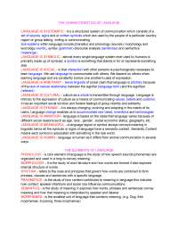 language studies, evolution studies of language