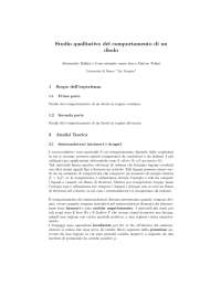 Studio qualitativo del comportamento di un diodo
