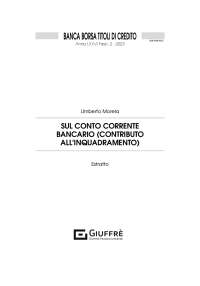 riassunto diritto bancario