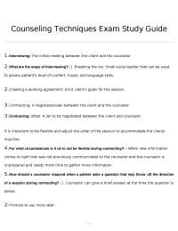 Genetic Counseling Techniques: Interviewing, Ethics, and Patient Management