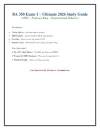 BA 350 Exam 1 Killer Guide: SDSU's 2026 Secret Weapon