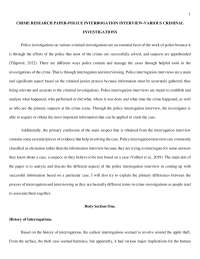 Police Interrogation Techniques: A Comprehensive Analysis of the Reid Method
