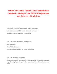 Medical Assisting Exam 2025-2026: Clinical Patient Care Fundamentals Q&A