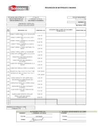 Material Requisition Form: A Procurement Process Overview