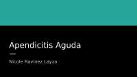 Apendicitis Aguda diagnostico