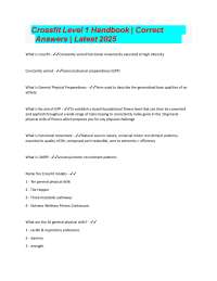 CrossFit Level 1 Handbook: Q&A on Training and Movements