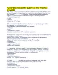 PMHNP PRACTICE EXAMS QUESTIONS AND ANSWERS 2025/2026