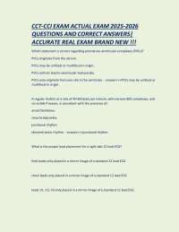 CCT-CCI Exam Prep: ECG Interpretation and Cardiac Stress Testing Q&A