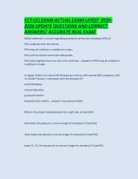 CCT-CCI Exam Prep: ECG Questions and Answers (2025-2026)