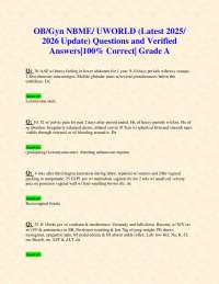 OB/GYN Exam Prep: Questions and Answers for Medical Students