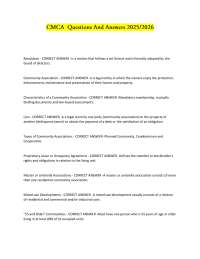 Community Association Management: Key Concepts and Legal Obligations