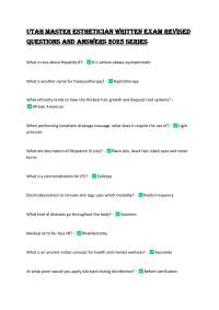 Utah Master Esthetician Exam: Q&A 2025 Series