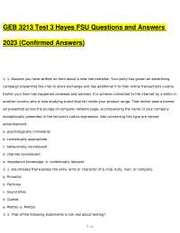 Business Communication Test Questions and Answers