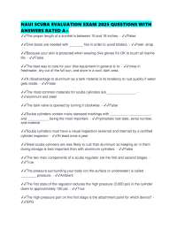 NAUI SCUBA Exam Prep: 2025 Q&A for Diver Certification