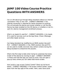 iOS Device Management: Setup and Configuration Q&A