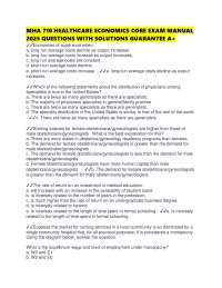 Healthcare Economics Exam Prep: 2025 Q&A for A+ Success