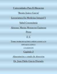 notas de la alimentacion y su absorcion