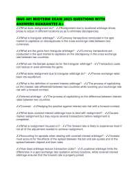 IBUS 401 MIDTERM EXAM 2025 QUESTIONS WITH ANSWERS GUARANTEE A+