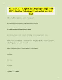 English Language Usage and Grammar Practice Test