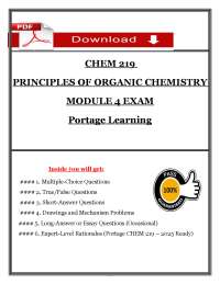 Organic Chemistry Exam: Reaction Mechanisms and Nomenclature