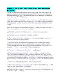 OMSA EXAM SCRIPT 2025 QUESTIONS AND ANSWERS RATED A+