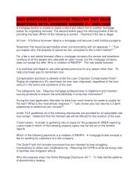 2025 MORTGAGE EDUCATORS PRACTICE TEST EXAM QUESTIONS WITH ANSWERS GRADED A+ 2025/2026