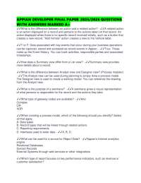 APPIAN DEVELOPER FINAL PAPER 2025/2026 QUESTIONS WITH ANSWERS MARKED A+
