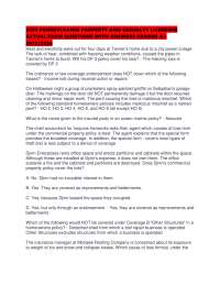 2025 PENNSYLVANIA PROPERTY AND CASUALTY LICENSING ACTUAL EXAM QUESTIONS WITH ANSWERS GRADE