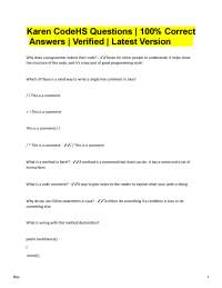 Karel Programming Questions and Answers: CodeHS Verified Solutions