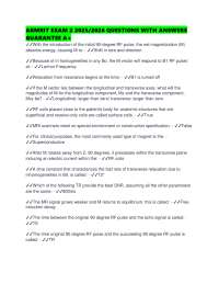 ARMRIT EXAM 2 2025/2026 QUESTIONS WITH ANSWERS GUARANTEE A+