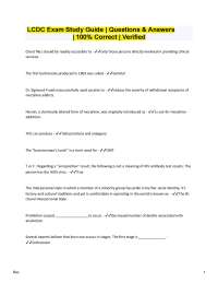LCDC Exam Study Guide (2025/2026) | Verified Masterfile | Q&A with Correct Answers