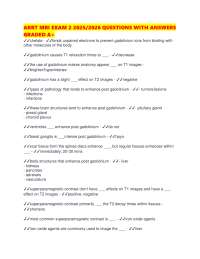 ARRT MRI EXAM 2 2025/2026 QUESTIONS WITH ANSWERS GRADED A+