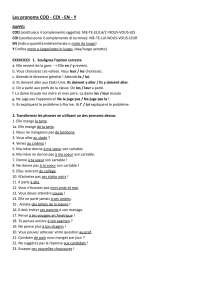 Francese - COI, COD.