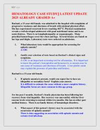 Hematology Case Studies: Aplastic Anemia and Leukemia Diagnosis