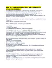 CDW110 FINAL PAPER 2025/2026 QUESTIONS WITH ANSWERS GRADED A+