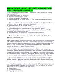 EPIC TRAINING COG170 COGITO 2025/2026 QUESTIONS AND ANSWERS GUARANTEE A+