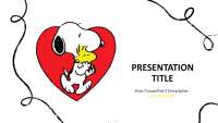 snoopy presentación para hacer a sus enamorades