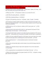 SKYWEST ERJ 175 SYSTEMS ACTUAL EXAM QUESTIONS WITH SOLUTIONS A+ 2025/2026