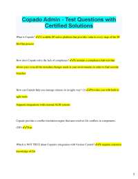 2025 Copado Admin - Test Questions with Certified Solutions What is Copado? A scalable