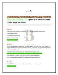 EMR Certification Exam: Practice Questions and Answers for 2025