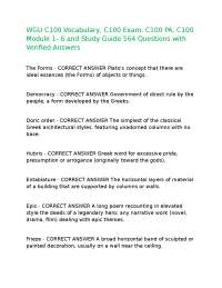 Exam Study Guide: Key Terms and Definitions