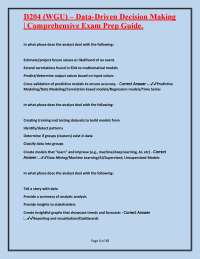 Data-Driven Decision Making Comprehensive Exam Prep Guide