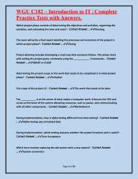 Introduction to IT Practice Tests with Answers