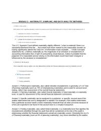 Western Governors University D251 : All D251 Module Quizzes Questions and Explanations.