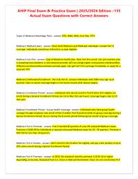 AHIP Exam Prep: Medicare Advantage Plans and Enrollment (2025/2026)