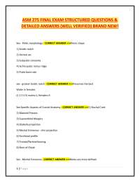 Forensic Anthropology Exam Questions and Answers