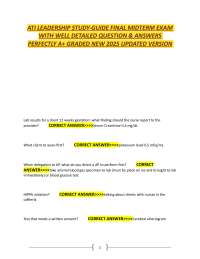 Leadership Study Guide: Comprehensive Exam Prep with Detailed Q&A
