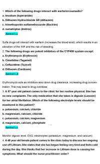 Pharmacology Practice Questions and Answers for Healthcare Professionals