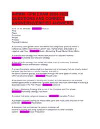 AIPMM- CPM EXAM 2024-2025 QUESTIONS AND CORRECT ANSWERS(VERIFIED ANSWERS)